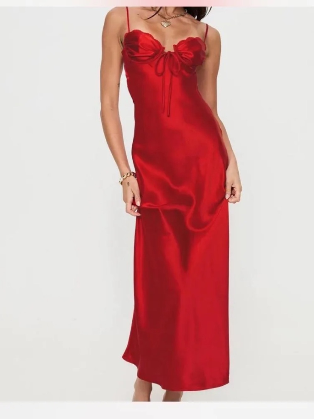 Princess Polly Monument Maxi
Dress Red size 10 US